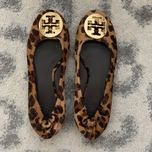 Tory Burch Cheetah Print Flat